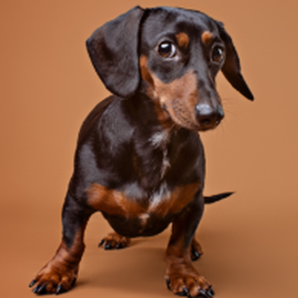 salchicha cuadrada fondo cafe alta resolucion